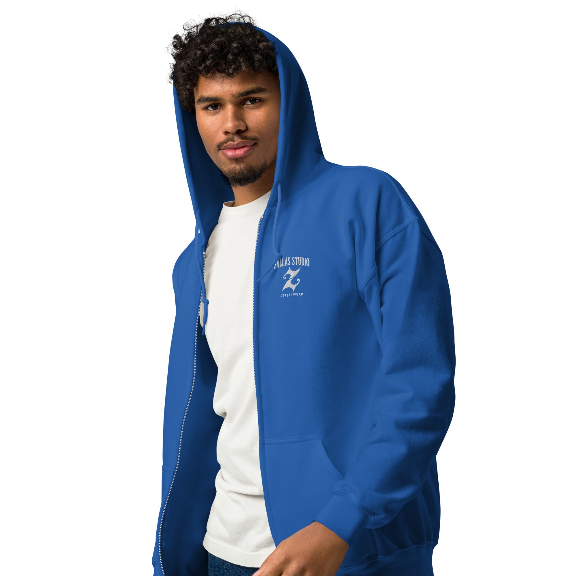 SALLAS Blend Zip Hoodie