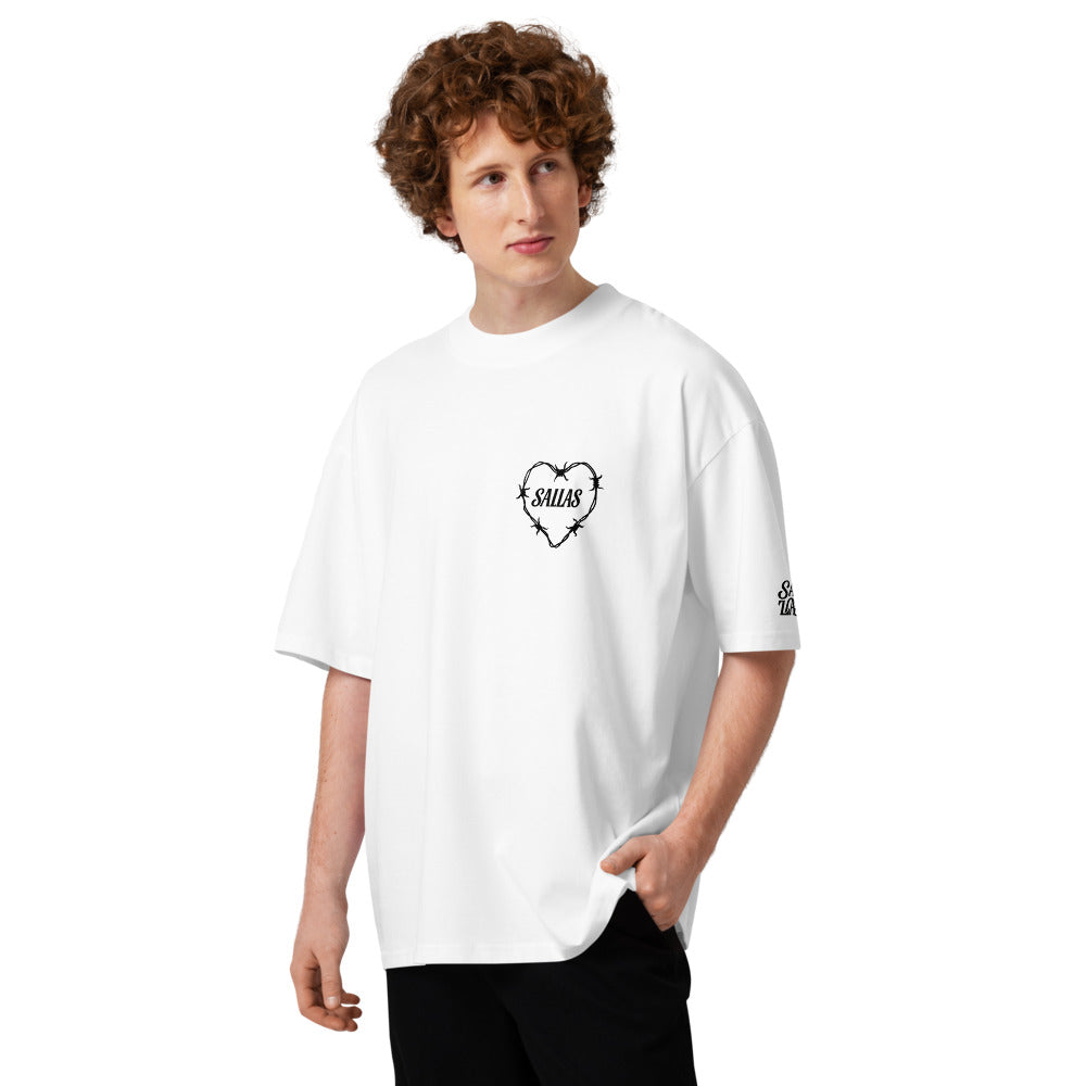 SALLAS Oversized Heart-Love Tee